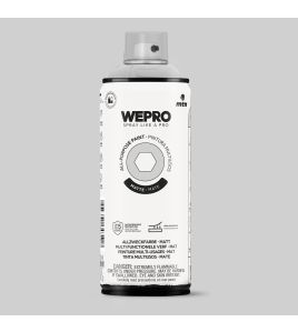 MTN WEPRO ALL-PURPOSE PAINT 400ML MAT HALO GREY