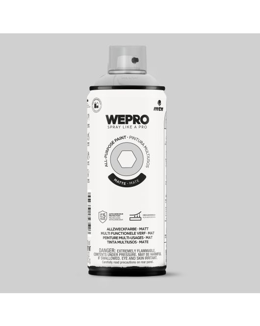 MTN WEPRO ALL-PURPOSE PAINT 400ML MAT HALO GREY