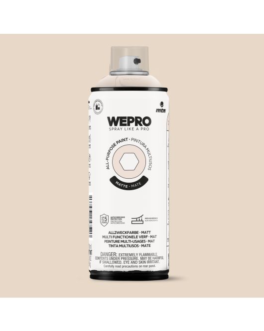 MTN WEPRO ALL-PURPOSE PAINT 400ML MAT PINK SAND
