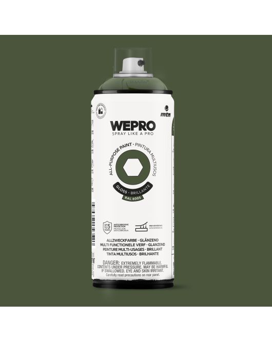 MTN WEPRO ALL-PURPOSE PAINT 400ML HG RAL 6003
