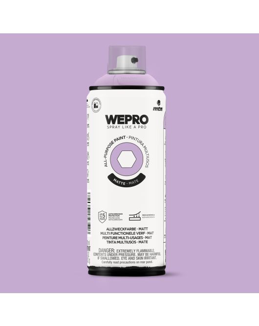 MTN WEPRO ALL-PURPOSE PAINT 400ML MAT WISTERIA VIOLET