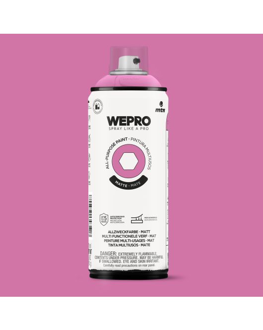 MTN WEPRO ALL-PURPOSE PAINT 400ML MAT PEPPA PINK