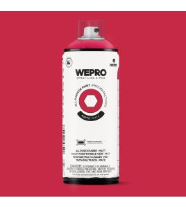 MTN WEPRO ALL-PURPOSE PAINT 400ML MAT FLUOR RED