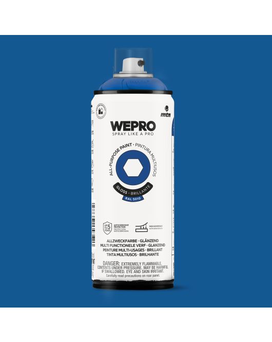 MTN WEPRO ALL-PURPOSE PAINT 400ML HG RAL 5010