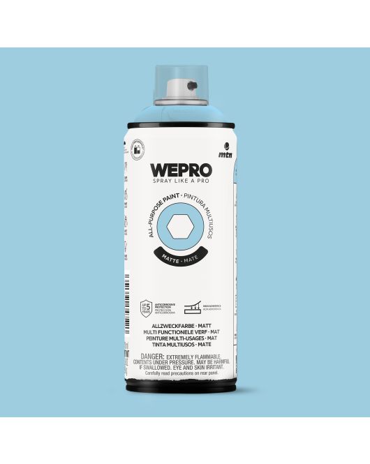 MTN WEPRO ALL-PURPOSE PAINT 400ML MAT PACIFIC BLUE