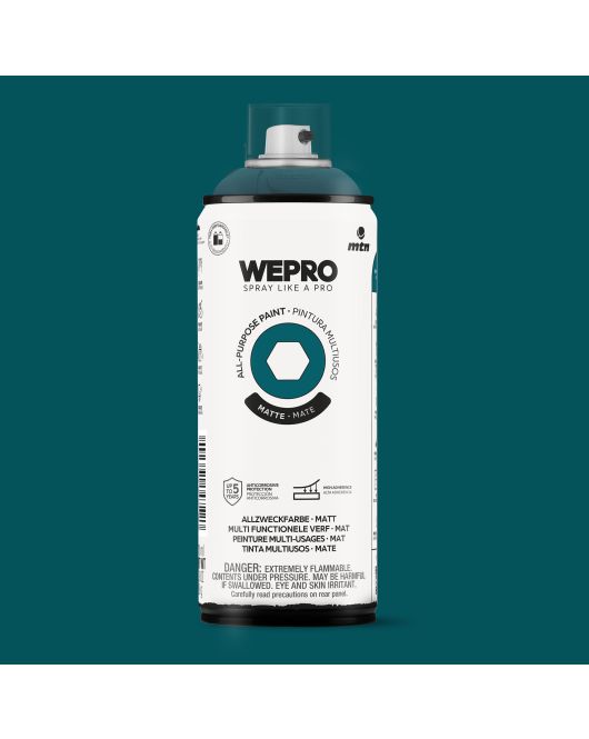 MTN WEPRO ALL-PURPOSE PAINT 400ML MAT SEAWEED GREEN
