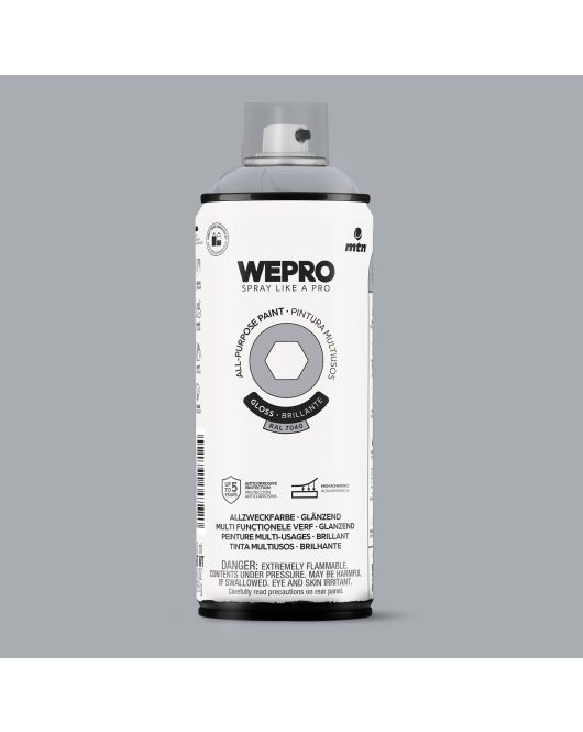 MTN WEPRO ALL-PURPOSE PAINT 400ML HG RAL 7040