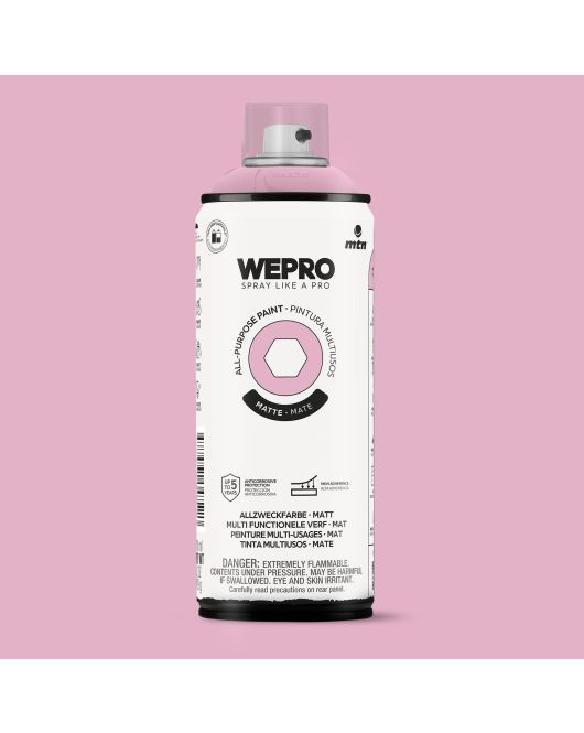 MTN WEPRO ALL-PURPOSE PAINT 400ML MAT SAKURA PINK