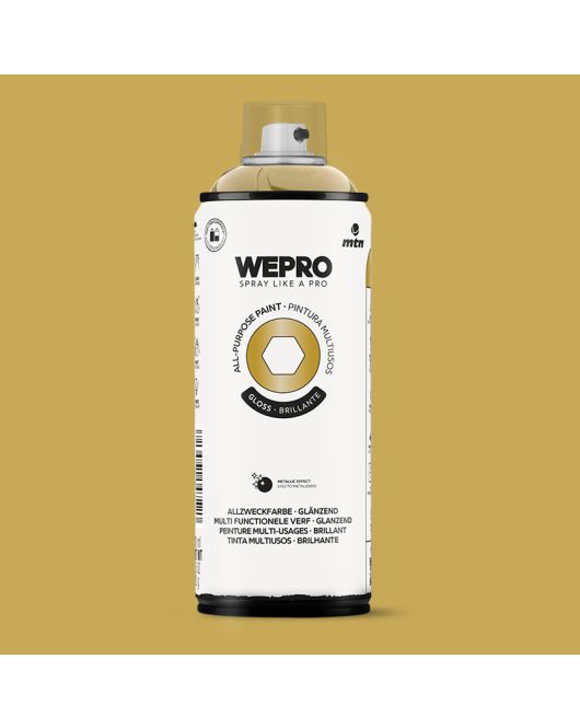 MTN WEPRO ALL-PURPOSE PAINT 400ML HG GOLD