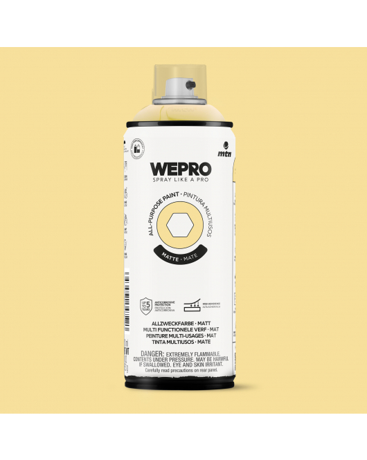 MTN WEPRO ALL-PURPOSE PAINT 400ML MAT VANILLA