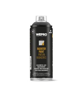 MTN WEPRO RADIATOR PAINT BLACK MATT 400ML