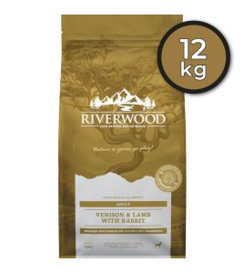 RIVERWOOD ADULT VENISON &amp; LAMB WITH RABBIT (12 KG.)