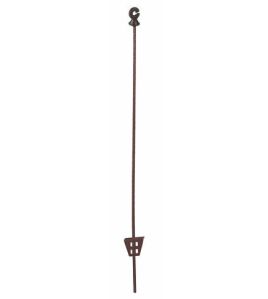 AKO RANTSOENPAAL STAAL OVAAL + TOPRINGISO., 106CM (10 STUKS)