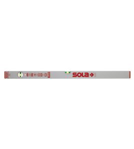 ALU BLOKWATERPAS AZB100 100CM 2 LIBELLEN 0,50MM/M ZILVER