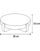 KRABKARTON LICO BRUIN 38X38X9,5CM KRABKARTON LICO BRUIN 38X38X9,5CM