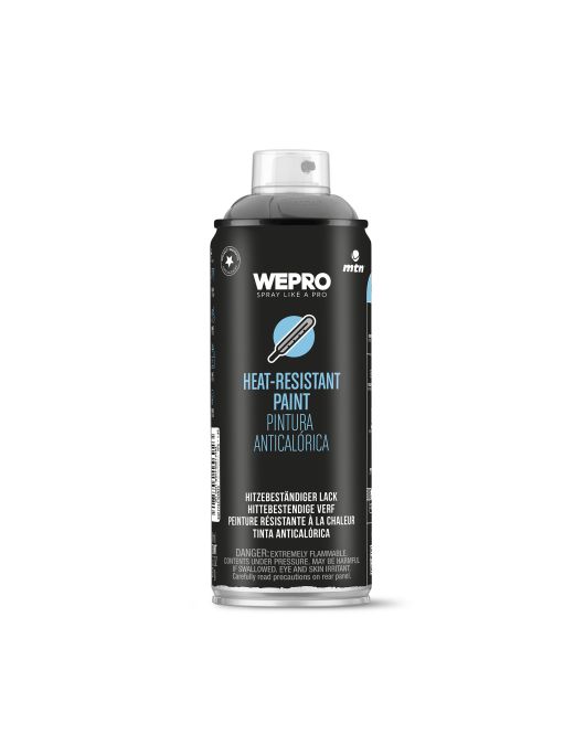 MTN WEPRO HEAT RESISTANT PAINT CAST IRON 400ML