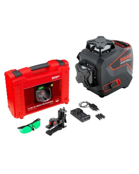PLANO 3D LIJNLASER GREEN PROFESSIONAL PLANO 3D LIJNLASER GREEN PROFESSIONAL