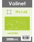 VOLINET VIERKANT GELAST VERZ. 19X1.45 100 CM X 25 M
