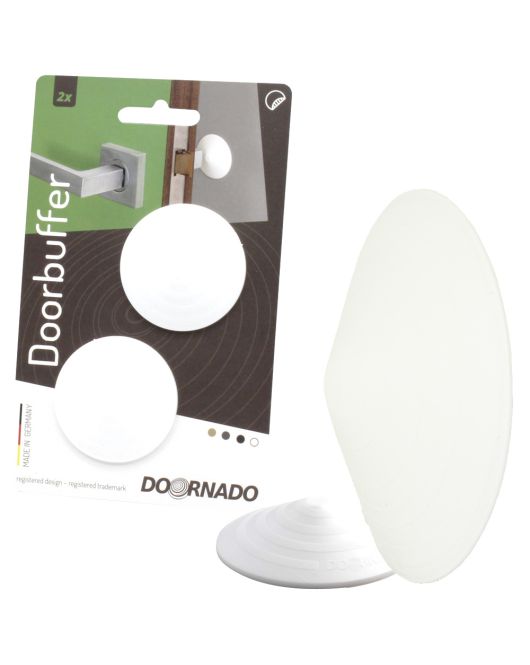 DOORNADO MINI MUURBESCHERMER WIT KAART