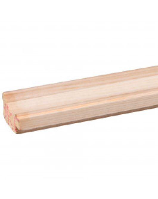 SCHILDERIJLIJST GRENEN 21X37MM 210CM