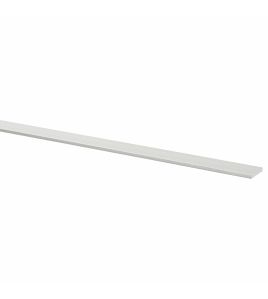 AFDEKPROFIEL ALU 2X15MM NATUREL 100CM