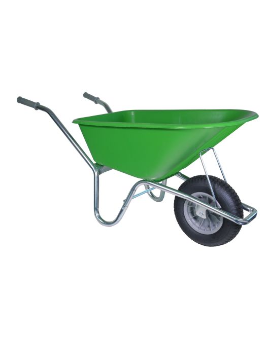 TUIN KRUIWAGEN VERZINKT FRAME 100 L GRASGROEN TUIN KRUIWAGEN VERZINKT FRAME 100 L GRASGROEN