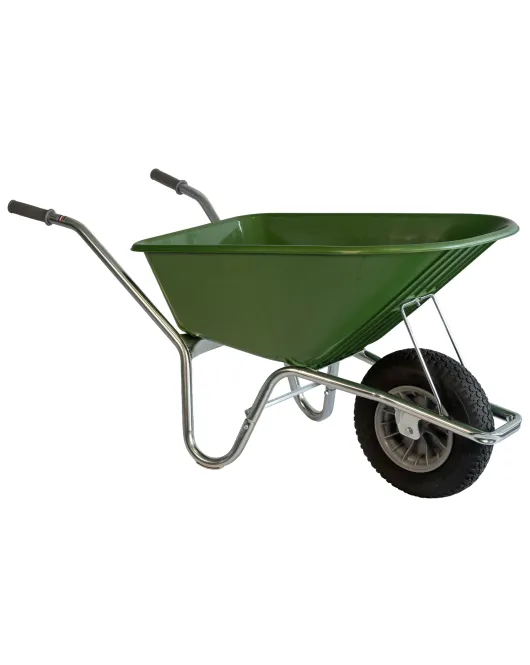 TUIN KRUIWAGEN VERZINKT FRAME 100 L GRASGROEN TUIN KRUIWAGEN VERZINKT FRAME 100 L GRASGROEN