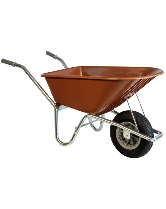 TUIN KRUIWAGEN VERZINKT FRAME 100 L TERRAROOD