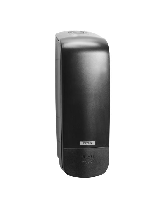 KATRIN ZEEPDISPENSER 1000 ML ZWART KATRIN ZEEPDISPENSER 1000 ML ZWART