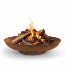 HEAT VUURSCHAAL CLASSIC 80 CM ROEST
