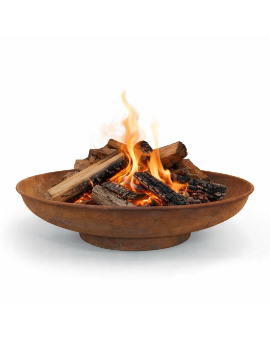 HEAT VUURSCHAAL CLASSIC 80 CM ROEST