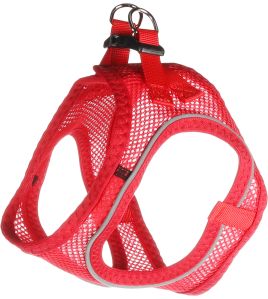 HOND HARNAS STEP&amp;GO BENTO ROOD M 30-35CM 41-44CM