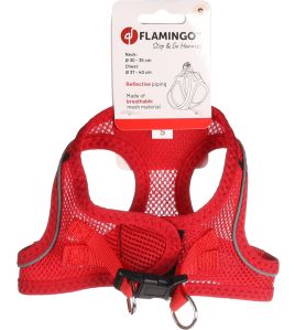 HOND HARNAS STEP&amp;GO BENTO ROOD S 30-35CM 37-40CM