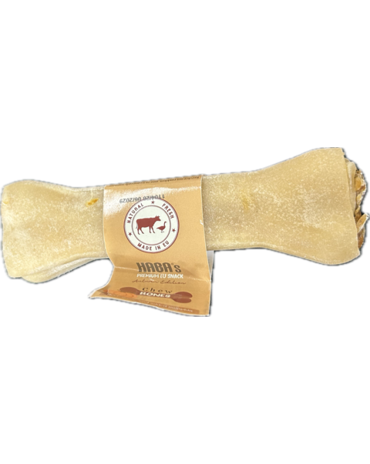 HAB CHEWBONES-KAUWBOT-RUND MET GANS HERFST 12CM-S