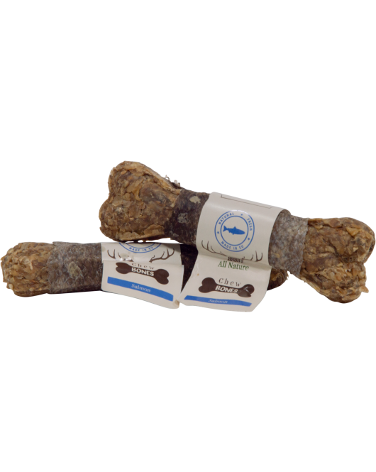 HAB ALL NATURE KAUWBOT MET ZALM-115G 17CM HAB ALL NATURE KAUWBOT MET ZALM-115G 17CM