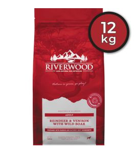 RIVERWOOD ADULT REINDEER &amp; VENISON (12 KG.)