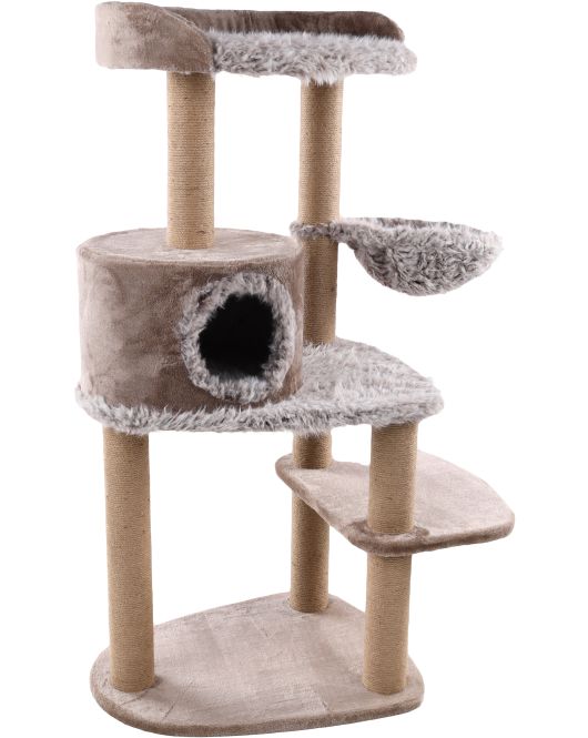 KRABPAAL OLIVER TAUPE 87X68,5 X120,5CM