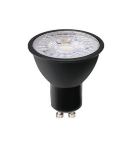 CALEX LED GU10 2700K 400LM FULL BLACK PLASTIC DIMMABLE