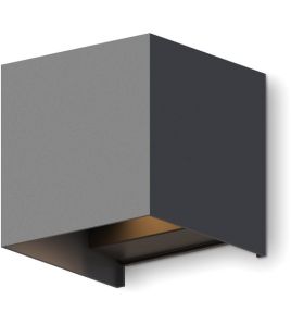 CALEX OUTDOOR WALL LIGHT CUBE ANTRACIET (BARI)