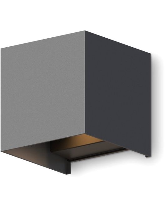 CALEX OUTDOOR WALL LIGHT CUBE ANTRACIET (BARI) CALEX OUTDOOR WALL LIGHT CUBE ANTRACIET (BARI)