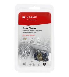 ZAAGKETTING, 3/8", 1.3MM, 52 SCHAKELS, HALFHAAKSE BEITEL, KRAMP