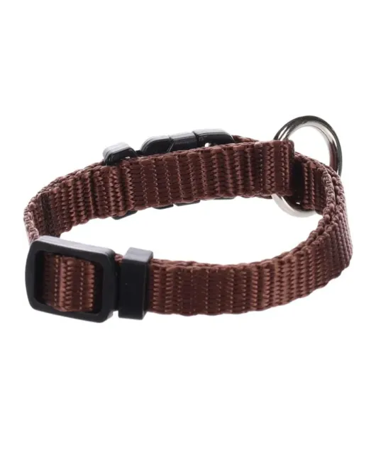 HOND HALSBAND ZIGGI BRUIN XXS 15-25CM 10MM