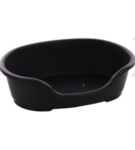 MAND TUCK OVAAL ZWART XL 92X61X26CM