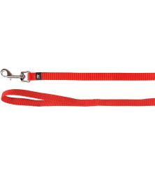 HOND LOOPLIJN ZIGGI ROOD 1,3M 25MM