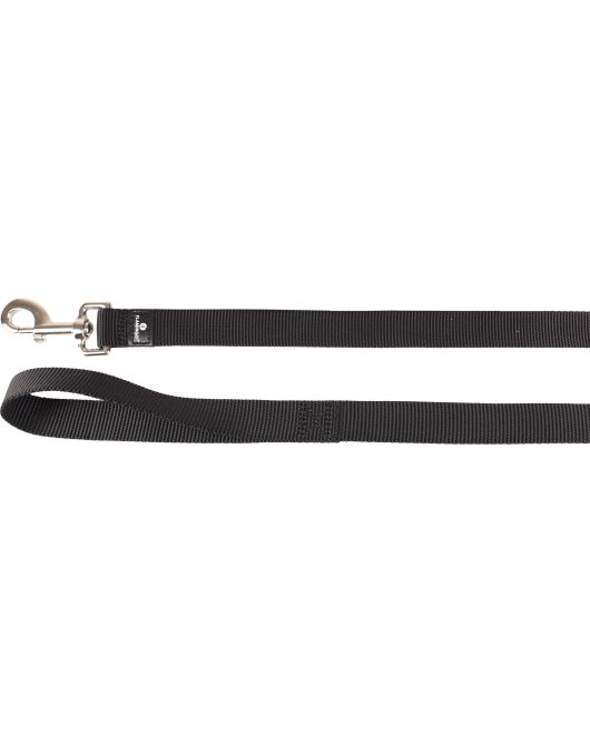 HOND LOOPLIJN ZIGGI ZWART 1,3M 25MM HOND LOOPLIJN ZIGGI ZWART 1,3M 25MM