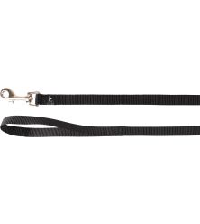 HOND LOOPLIJN ZIGGI ZWART 1,3M 25MM