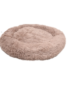 MAND KREMS ROND LICHTBRUIN 50X50X18CM