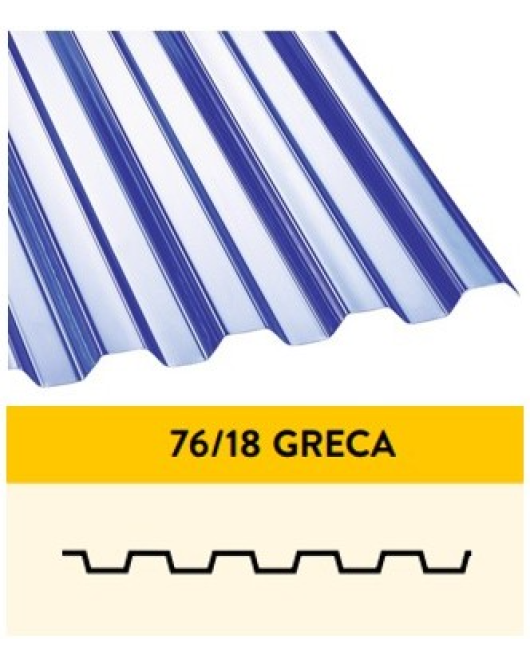GOLFPLAAT PVC GRECA 76/18 HELDER 1,2MM 183X114CM