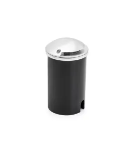 GRONDINBOUWSPOT POWERLED SIDESPOT COVERED 230V, DIAMETER 8.8CM, LBH 8.2X8.2X12.1CM,1X 3W GEANODISEERD ALUMINIUM 230V