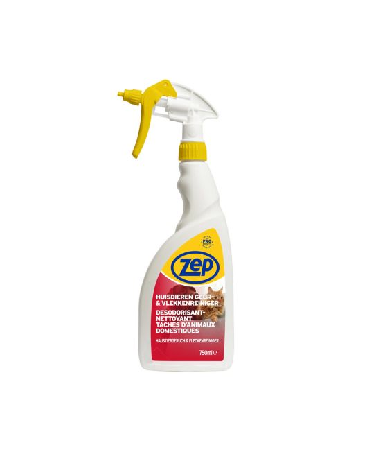 ZEP HUISDIERENVLEKKEN EN GEURVERDRIJVER 750 ML